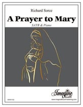 A Prayer to Mary SATB choral sheet music cover